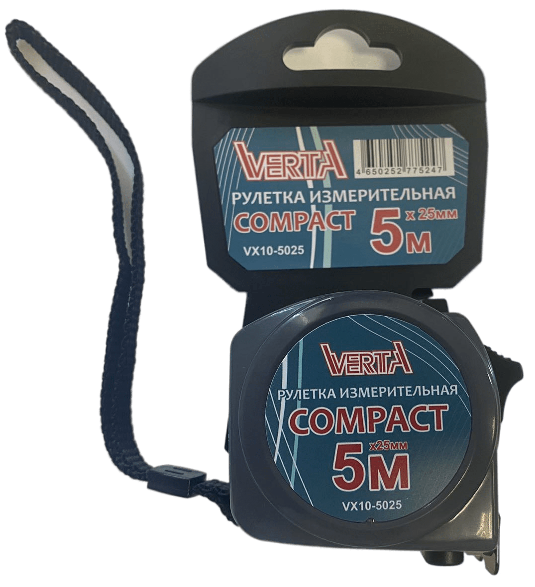 Рулетка  5мх25мм COMPACT VERTA